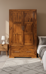 Sheesham Wood The Modulus Suite Wardrobe