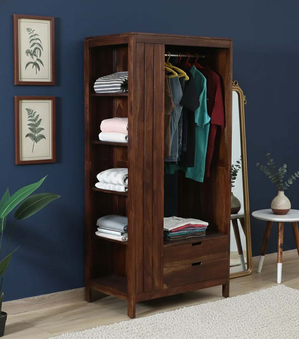 Sheesham wood The Gallery Wardrobe