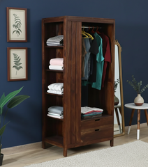 Sheesham wood The Gallery Wardrobe