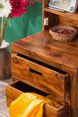 Sheesham Wood Estelle Wall-Mount Dressing table