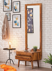 Sheesham Wood The Sienna Loft Dressing Table