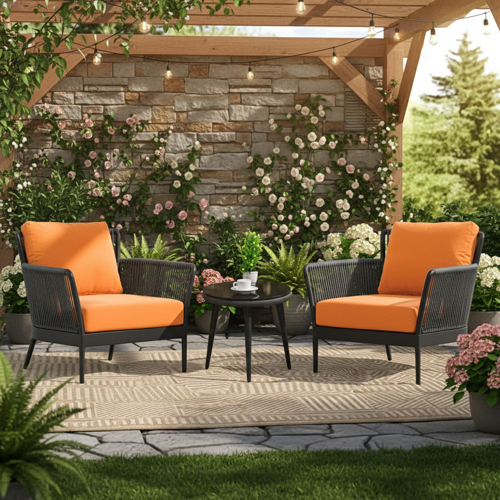 The Marigold Pergola Patio furniture set
