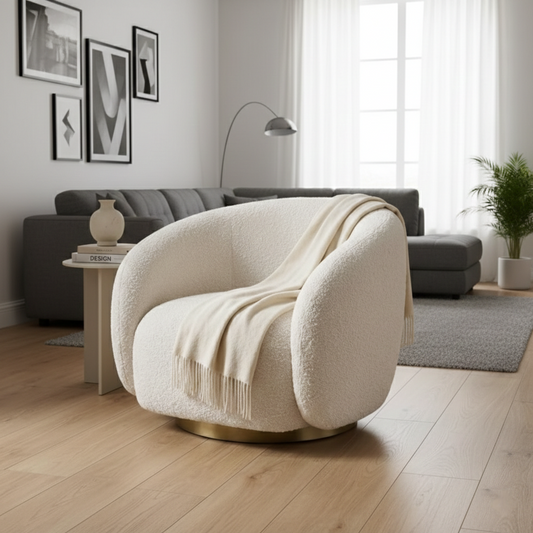 Luxury Swiss Accent Chair