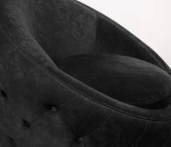 The Clouda Lounge Chair Black