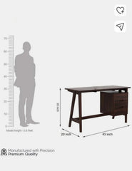 Royal Walnut Study Table
