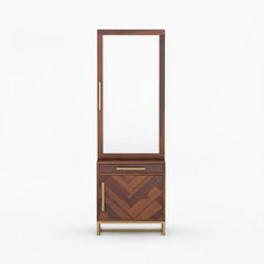 Sheesham Wood Moderne Alcove Dressing Table