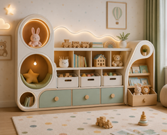 Luxury Cloud Curve Kids Toy Storage Unit