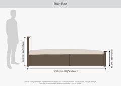 ELM FURNITURE Multi Boxy Design Bed