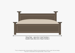 ELM FURNITURE Multi Boxy Design Bed