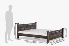 ELM FURNITURE Multi Boxy Design Bed