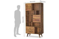 Solid Wood The Crafted Horizon BookShelves