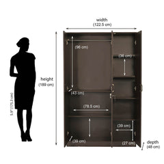 The Espresso Vista Wardrobe