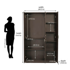 The Espresso Vista Wardrobe