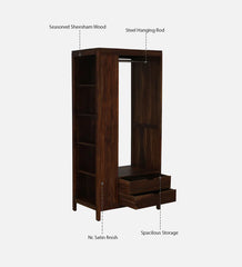 Sheesham wood The Gallery Wardrobe