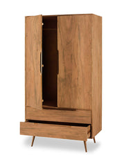 Sheesham Wood The Heritage Oak Wardrobe