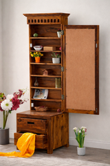 Sheesham Wood Estelle Wall-Mount Dressing table