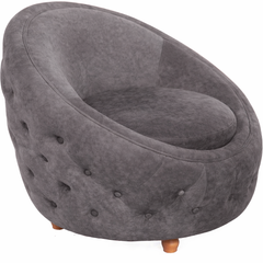 The Clouda Lounge Chair Grey