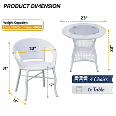 UrbanNest Patio Set Furniture