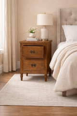 Sheesham Wood Vintage Maharaja's Era BedSide Table