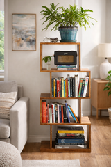 Solid Wood Serene Stash BookShelf