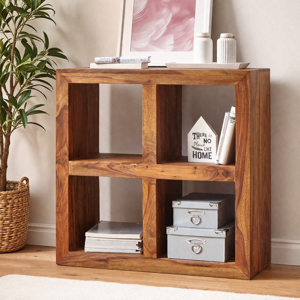The Solid FrameGrid Book Rack