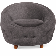 The Clouda Lounge Chair Grey
