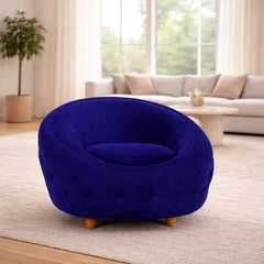 The Clouda Lounge Chair Royal Blue