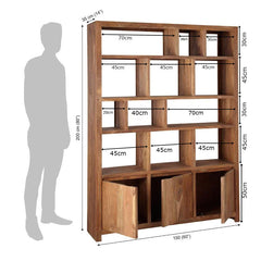 Solid Wood Timber Heaven BookShelves