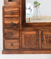 Sheesham Wood Indigo Soul Dresser Dressing Table